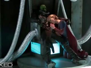 Wickedparodies - supergirl uwodzi braniac w analny brudne film