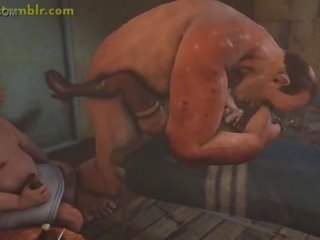 Lulu fucked i vështirë në 3d bishë i rritur kapëse animacion
