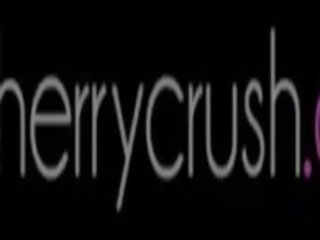 Mycherrycrush&period;com কঠিন পরিশ্রম কামের দৃশ্য compilaton
