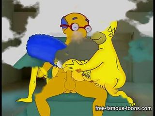 Simpsons хентай оргії