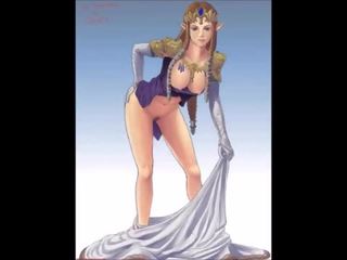 Legend of zelda - prinsessa zelda hentai likainen klipsi